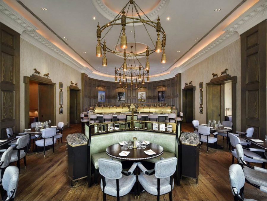 Roux at The Landau, a future restaurant trend 2019 by David Collins ...