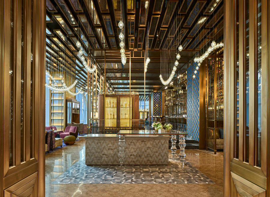 Bar decor ideas to steal from Four Seasons Kuala Lumpur by AB Concept ...