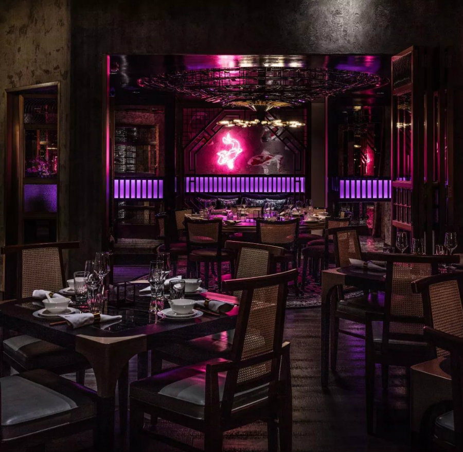 Most luxurious restaurant decor the hottest Mott 32 by Joyce Wang