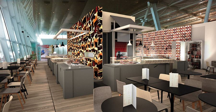 Modern Restaurant Interior Design by Studio ARKjPAN 