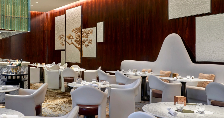 Bruno Borrione creates Elegant Interior Design for Restaurants