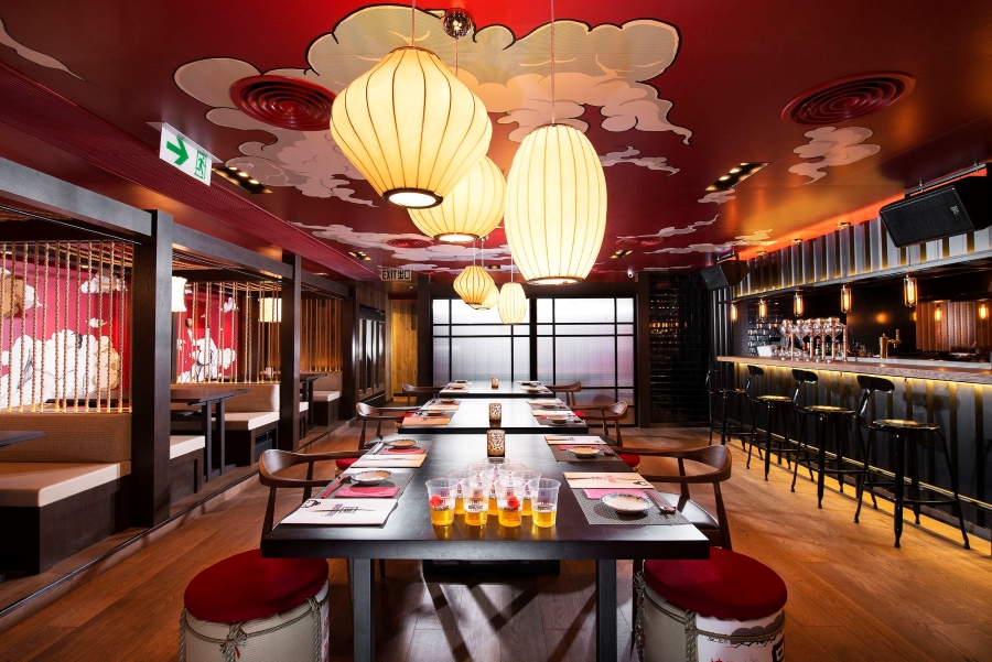 J. Candice Architects - Modern Restaurant Interior Design - Project  Amazake - Japanese Yakitori Grill & Bar