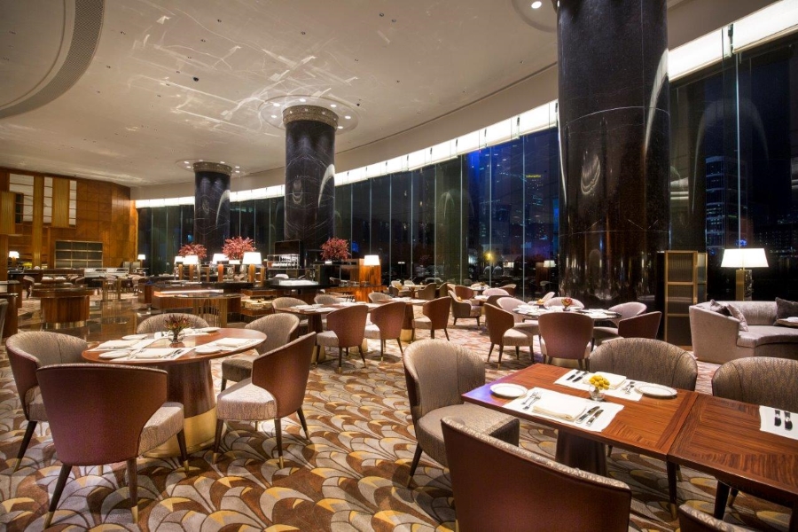 Modern Restaurant Interior Design from Plan In Interior & Contracting -  Grand Hyatt Hotel