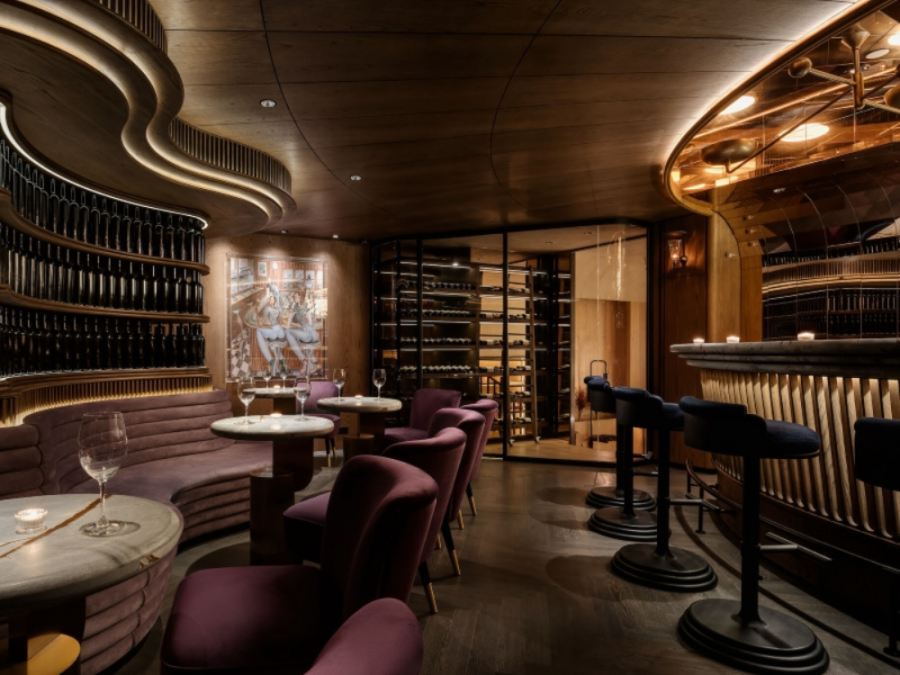 Modern Bar Interiors in Hong Kong