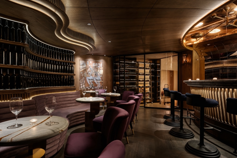 Modern Bar Interiors in Hong Kong - Kyle & Bain